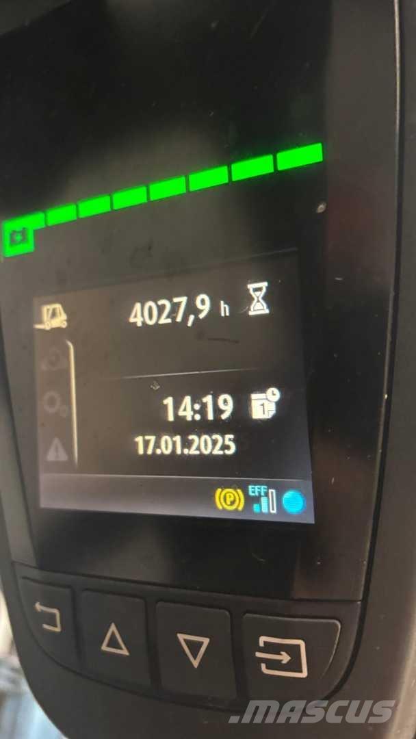 Linde E25 Elektriniai šakiniai krautuvai