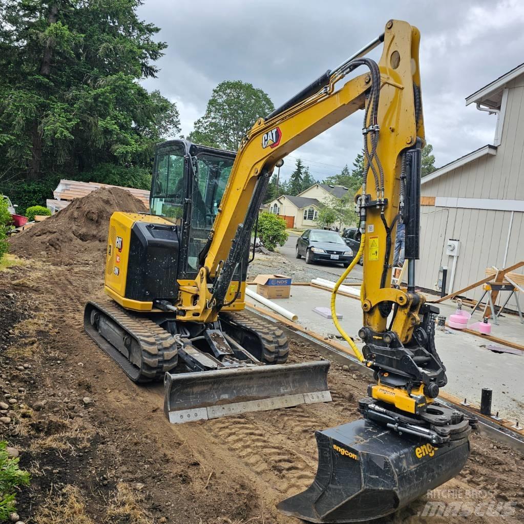 CAT 304 Mini ekskavatoriai < 7 t