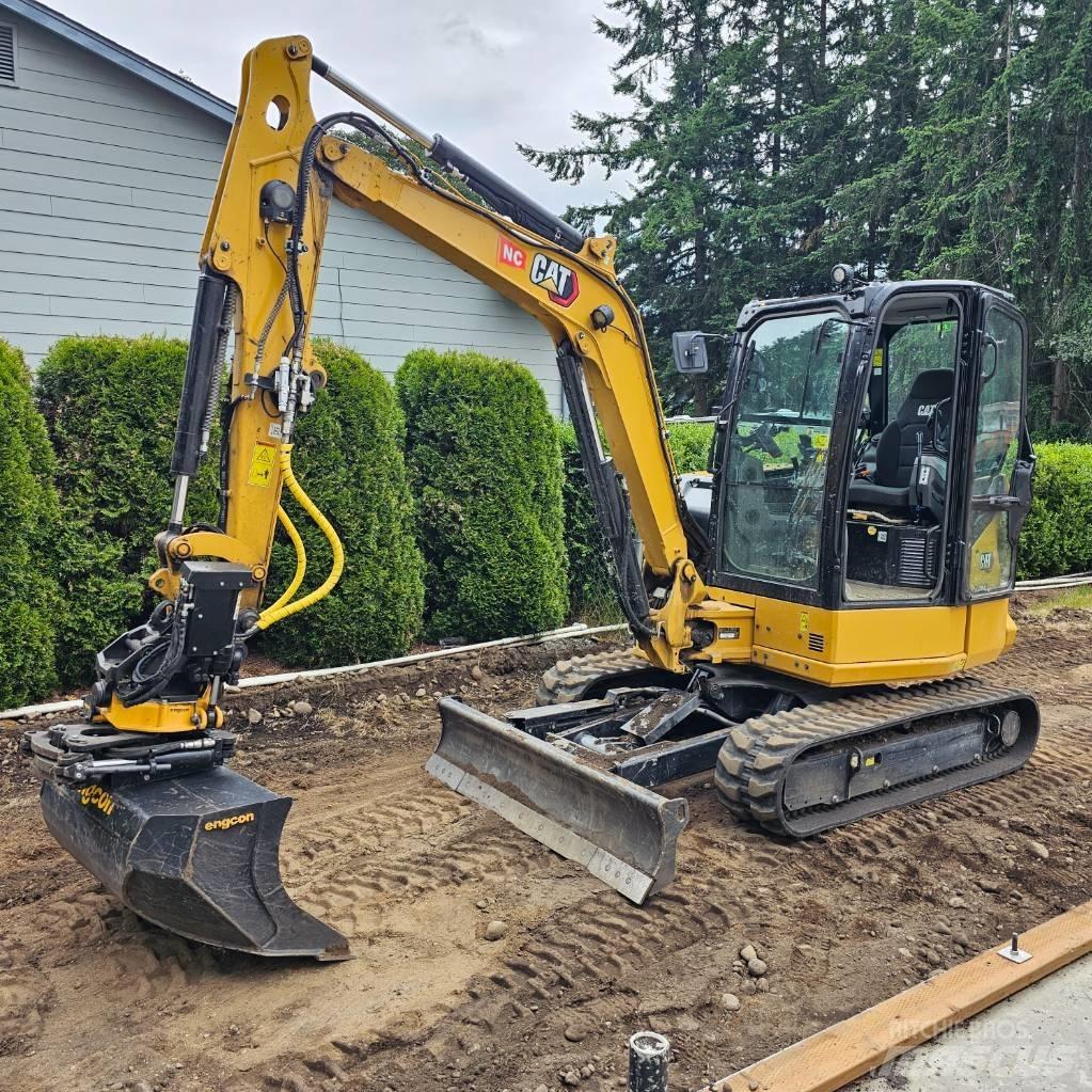 CAT 304 Mini ekskavatoriai < 7 t