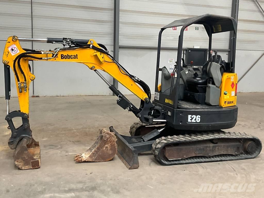 Bobcat E 26 EM Mini ekskavatoriai < 7 t