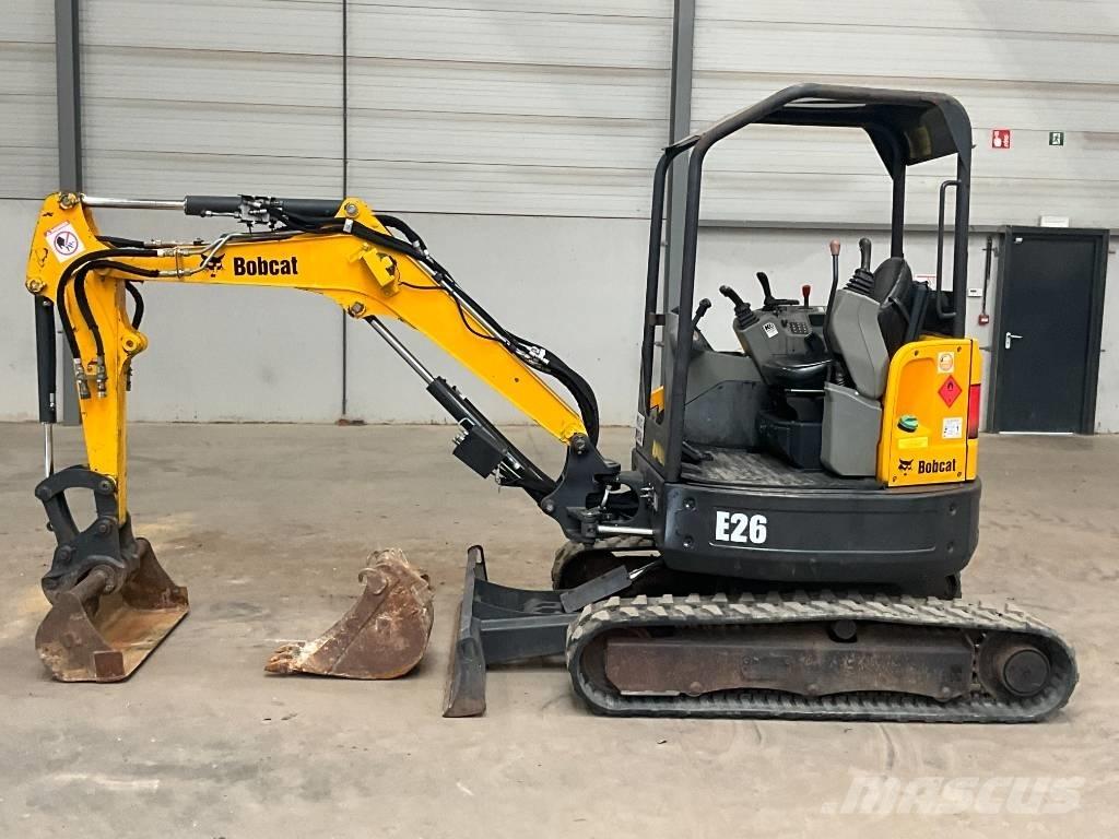 Bobcat E 26 EM Mini ekskavatoriai < 7 t