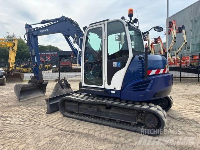 Kubota KX 080-3 Vidutinės galios ekskavatoriai 7-12 t