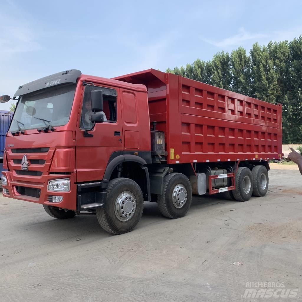 Howo 371 8x4 Savivarčių priekabų vilkikai