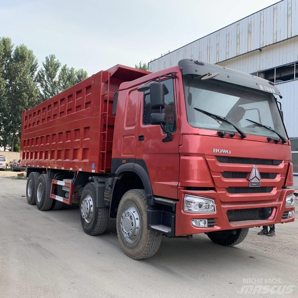 Howo 371 8x4 Savivarčių priekabų vilkikai