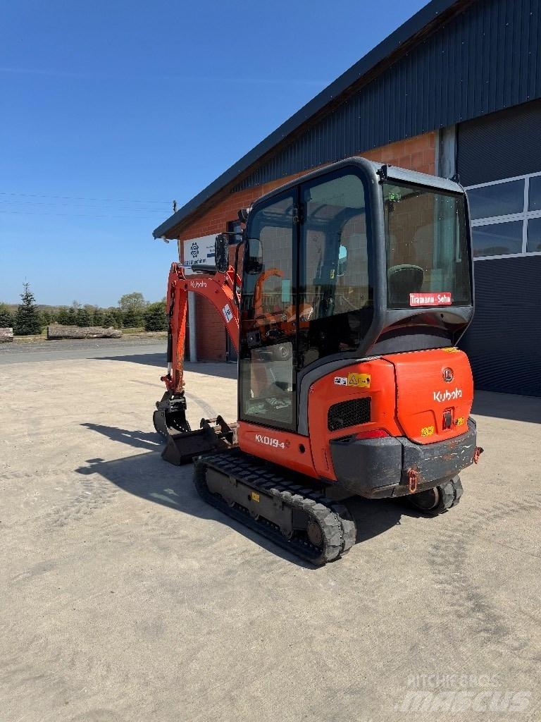 Kubota KX 019-4 Mini ekskavatoriai < 7 t