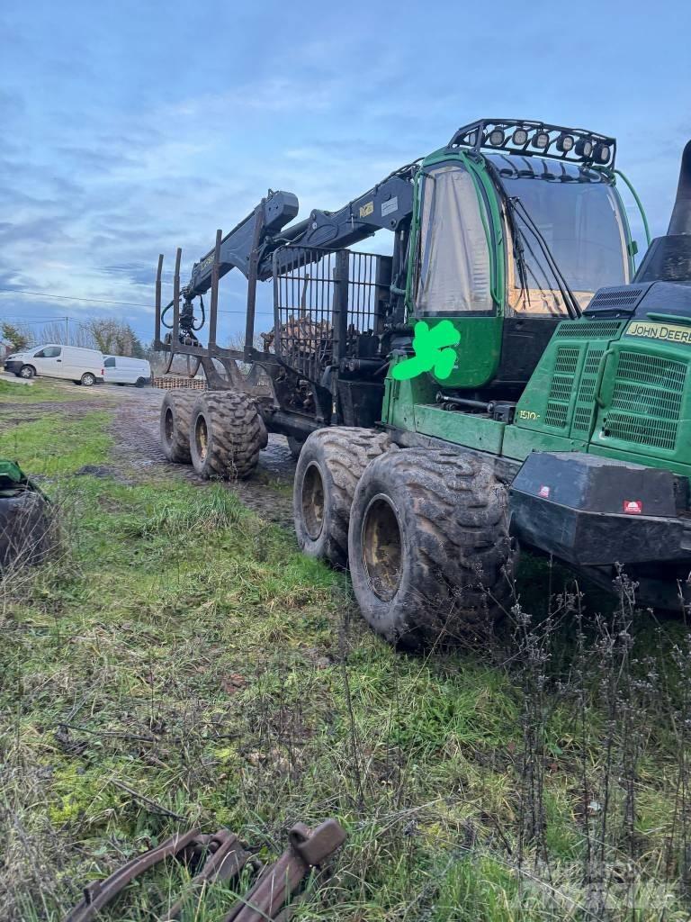 John Deere 1510G Naudoti miškovežiai (Forvarderiai)