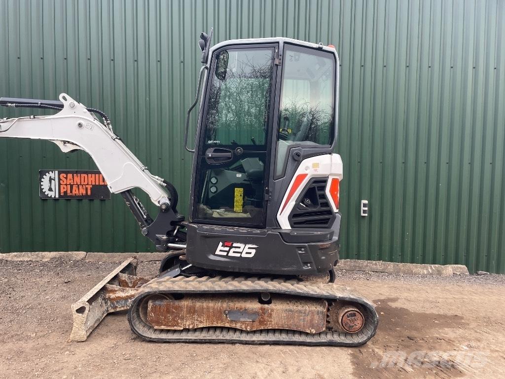 Bobcat E 26 Mini ekskavatoriai < 7 t