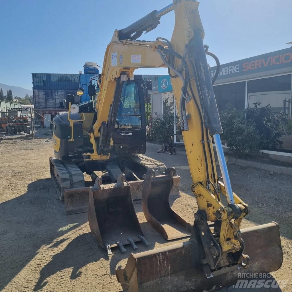 Yanmar Vio 80-1A Vidutinės galios ekskavatoriai 7-12 t
