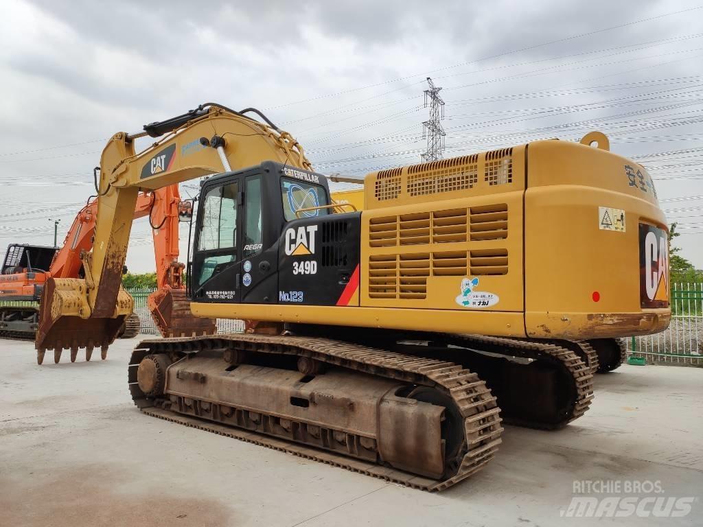 CAT 349 D Vikšriniai ekskavatoriai