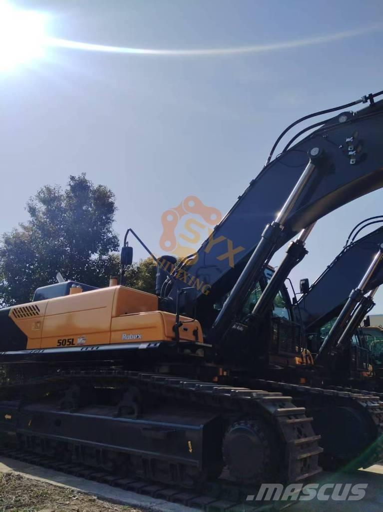 Hyundai R 505 L VS Vikšriniai ekskavatoriai