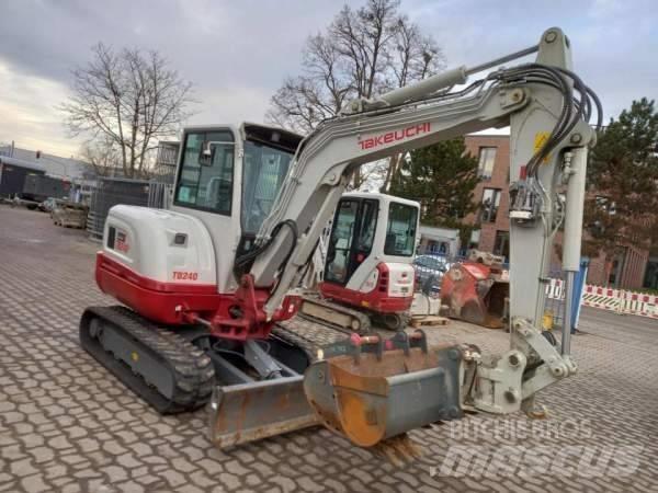 Takeuchi TB 240 DPF Mini ekskavatoriai < 7 t