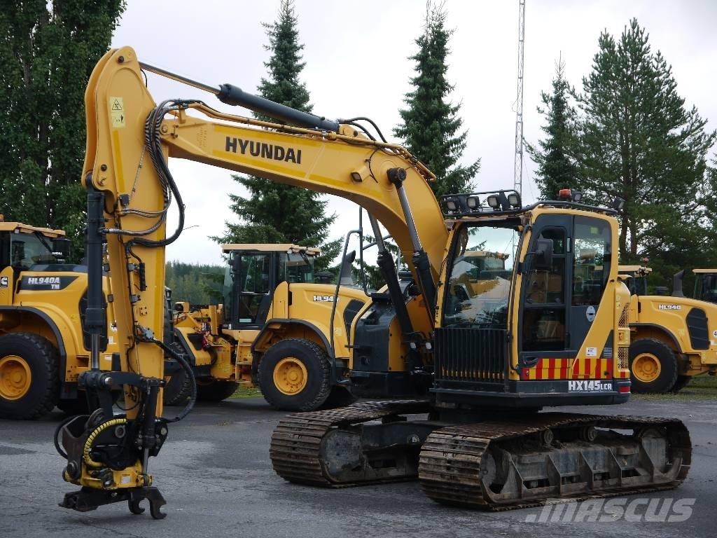 Hyundai HX 145 LCR Vikšriniai ekskavatoriai