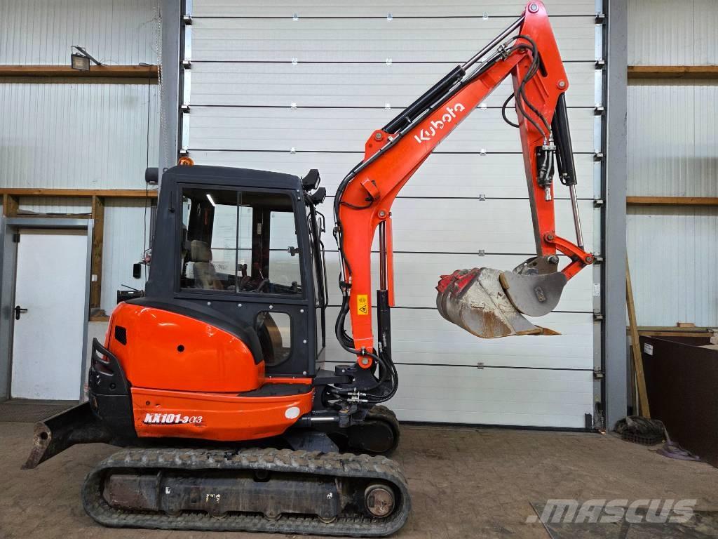 Kubota KX 101-3 A Mini ekskavatoriai < 7 t