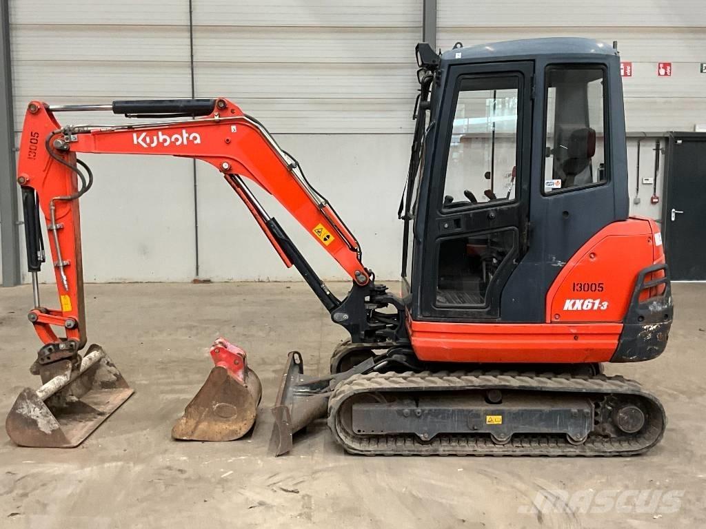 Kubota KX 61-3 Mini ekskavatoriai < 7 t
