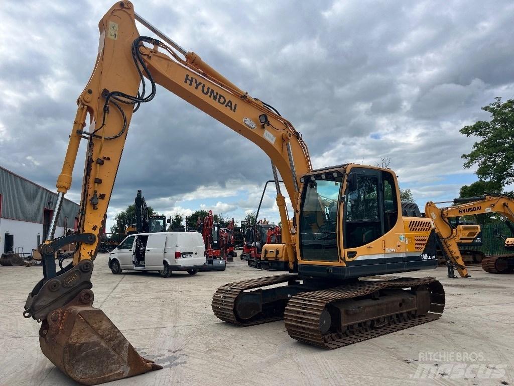 Hyundai 140LC-9A Vikšriniai ekskavatoriai