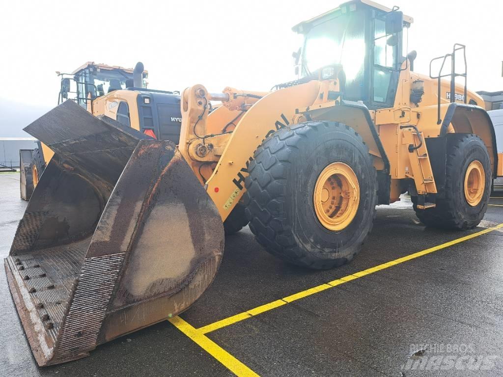 Hyundai HL980 Naudoti ratiniai krautuvai