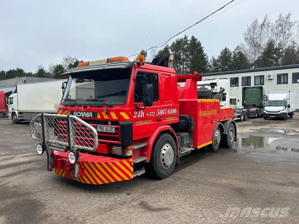 Scania P92 Pagalbos kelyje automobiliai