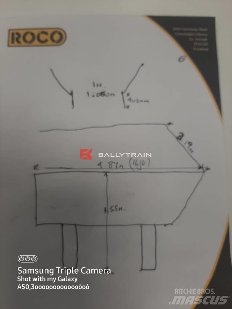  Crusher Hopper Dėžės ir piltuvai