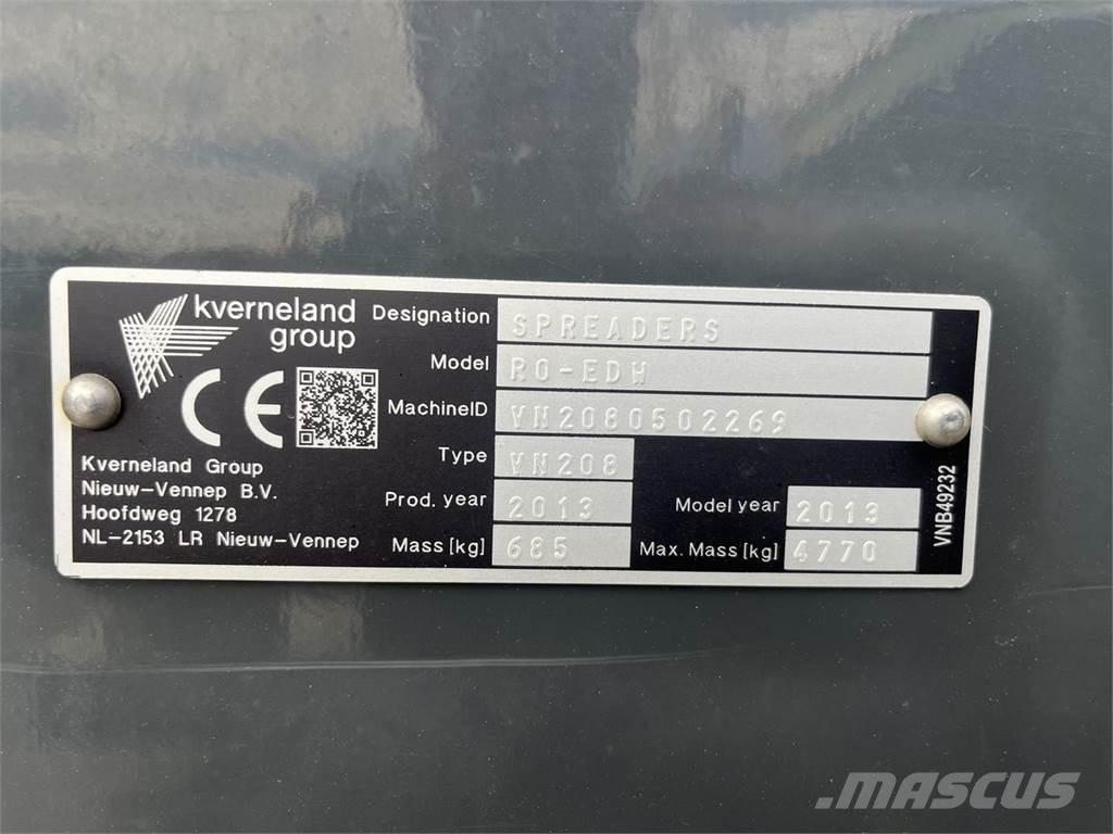 Vicon RO-EDW 1500 Mineralinių trąšų barstytuvai