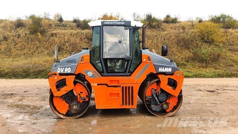 Hamm DV 90 Porinių būgnų volai
