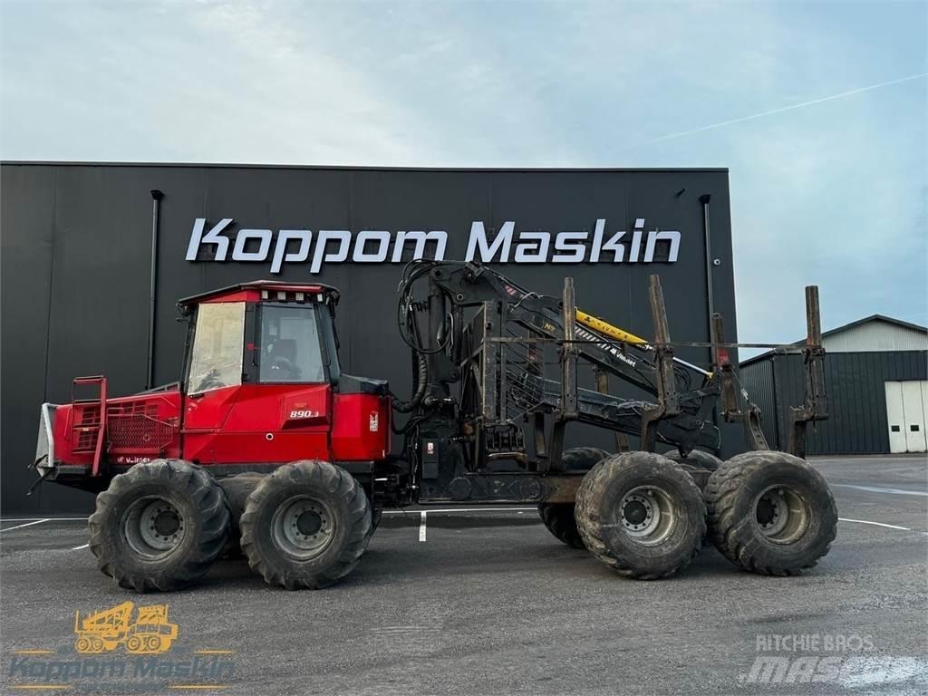 Valmet 890.3 Naudoti miškovežiai (Forvarderiai)