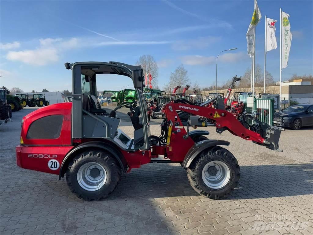Weidemann 2080LP Naudoti ratiniai krautuvai