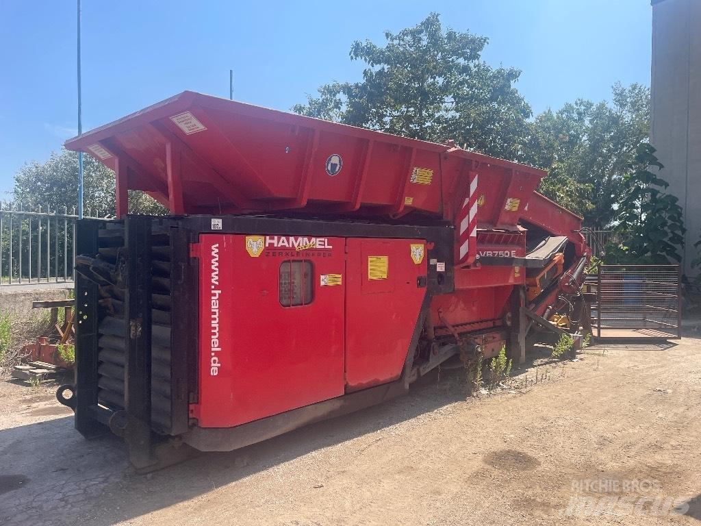 Hammel VB 750 E Atliekų smulkintuvai