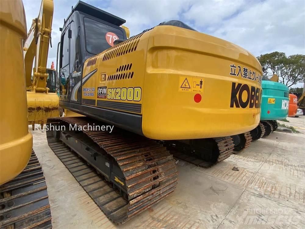 Kobelco SK200 Vikšriniai ekskavatoriai