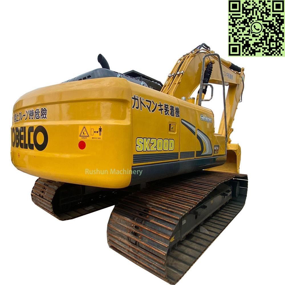 Kobelco SK200 Vikšriniai ekskavatoriai