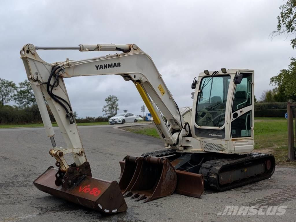 Yanmar Vio 80-1A Vidutinės galios ekskavatoriai 7-12 t