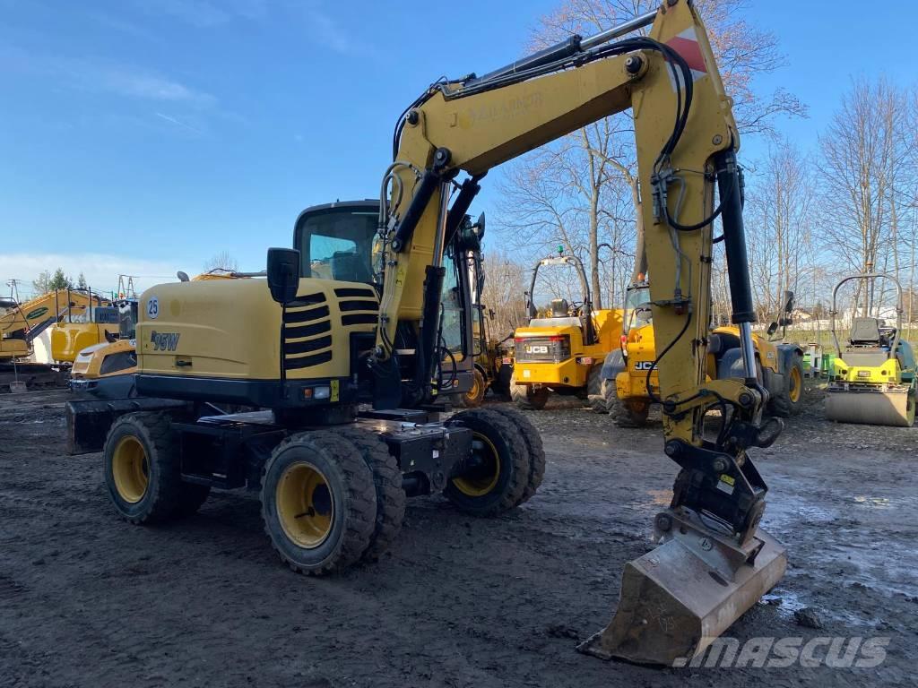 Yanmar B 95 W Ratiniai ekskavatoriai
