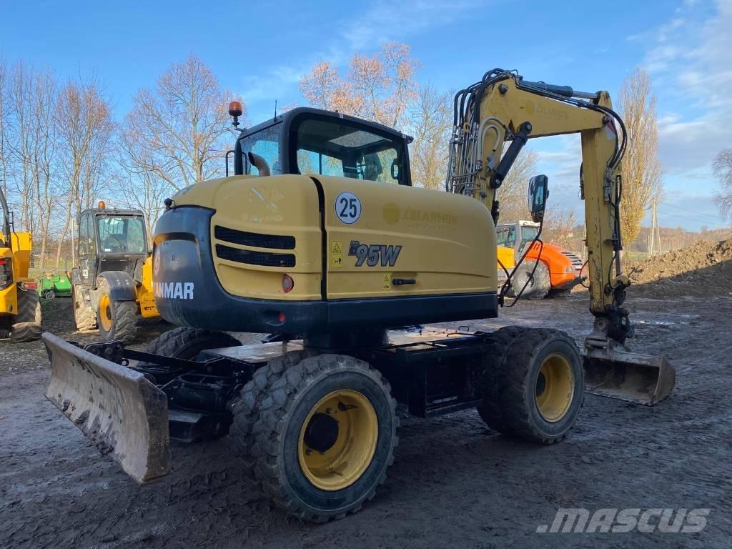 Yanmar B 95 W Ratiniai ekskavatoriai