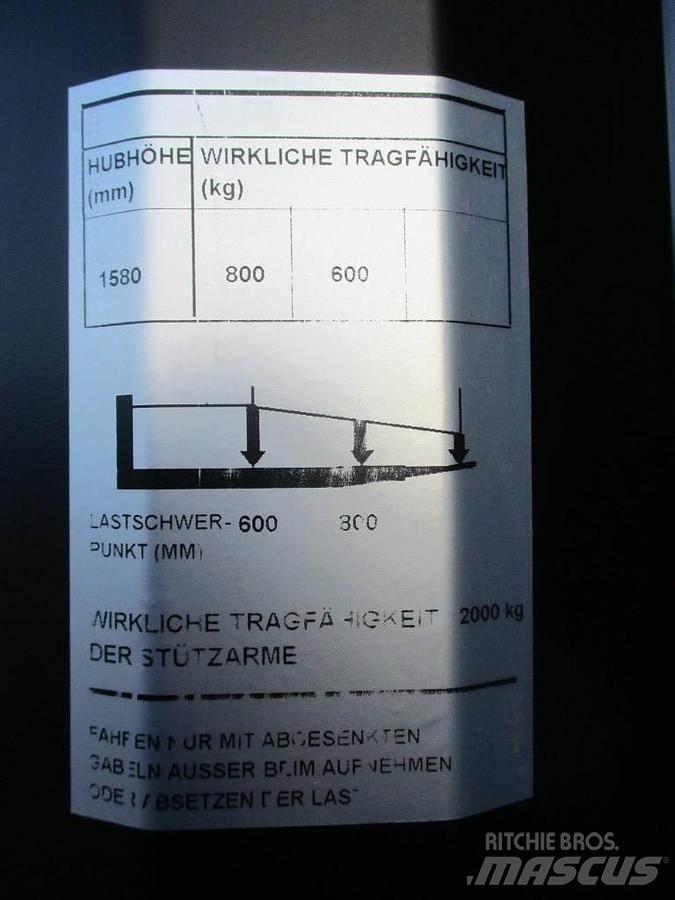 Toyota SWE 080L Rankiniai vėžimėliai