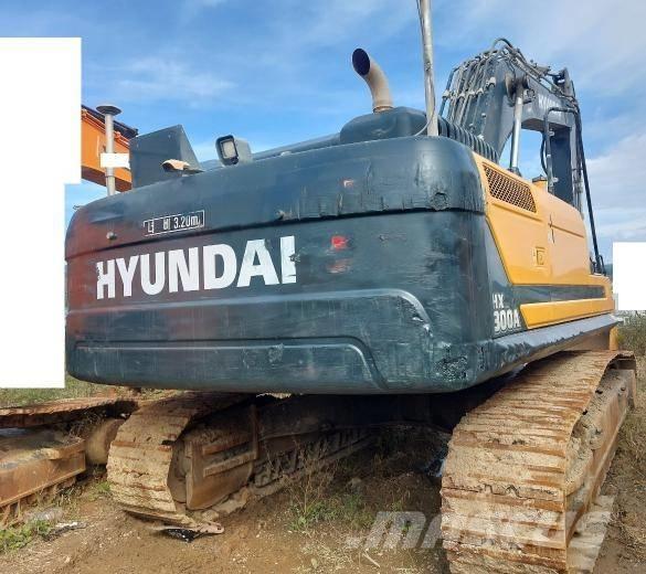 Hyundai HX 300 AL Vikšriniai ekskavatoriai