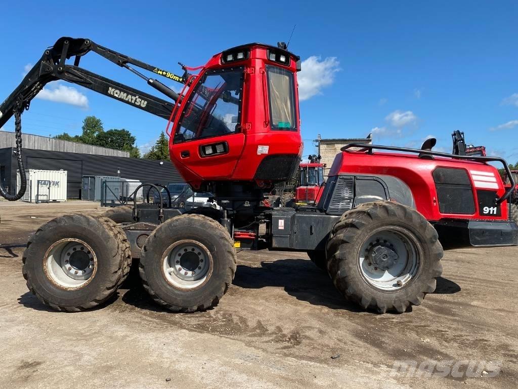 Komatsu 911 Miško technika (Harvesteriai)