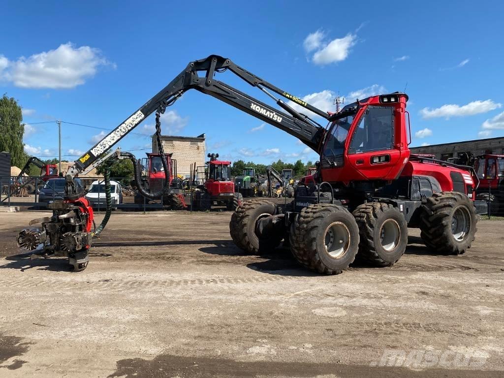Komatsu 911 Miško technika (Harvesteriai)