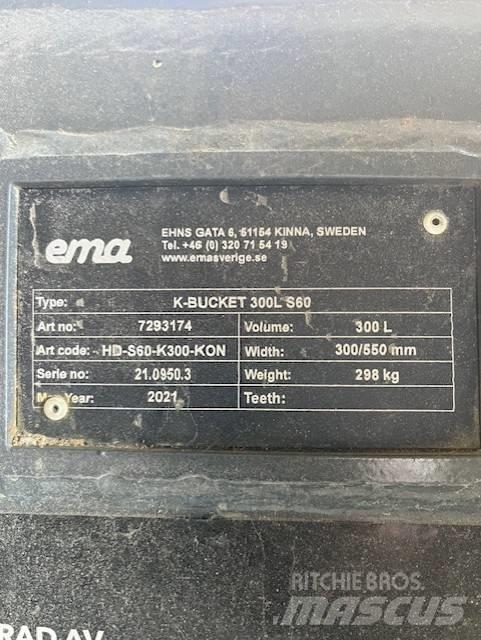 Ema K-Skopa 300L S60 Kiti naudoti statybos komponentai