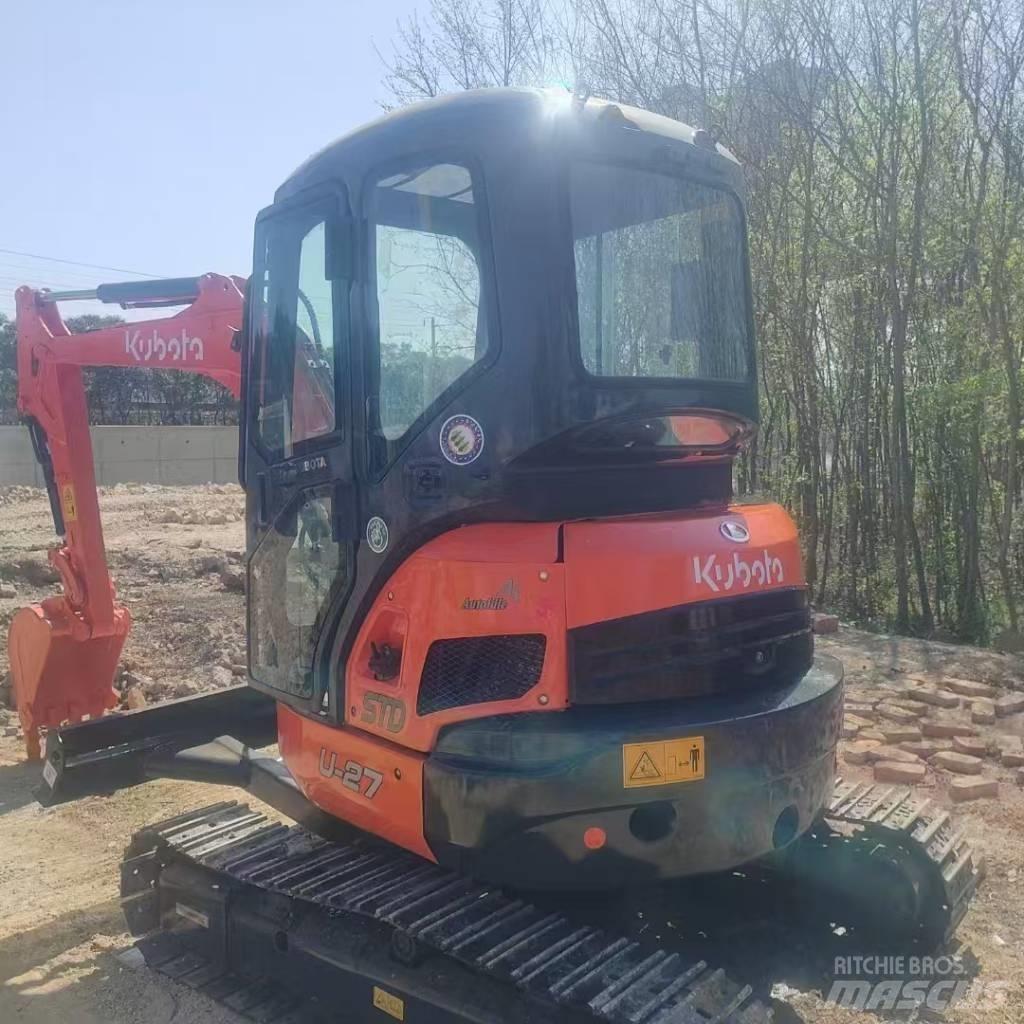 Kubota U 27 Mini ekskavatoriai < 7 t