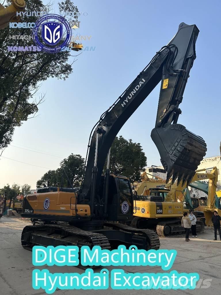 Hyundai 305LC-9T Vikšriniai ekskavatoriai