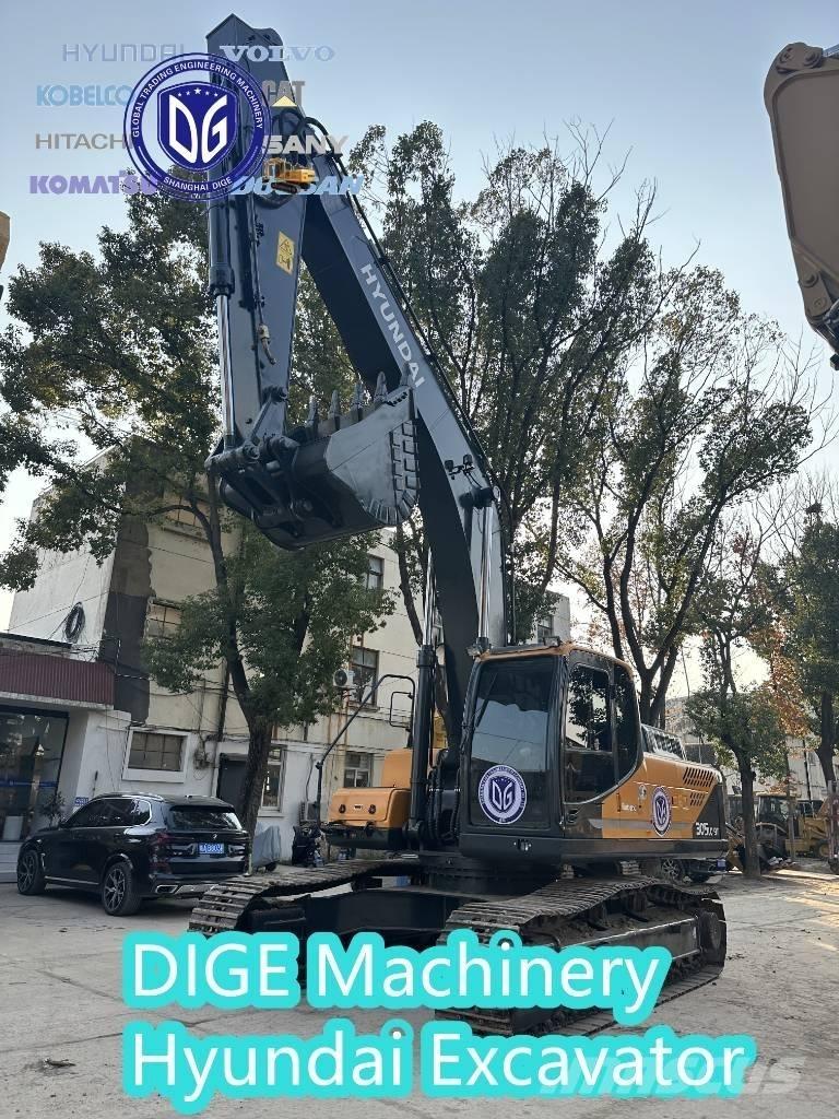 Hyundai 305LC-9T Vikšriniai ekskavatoriai