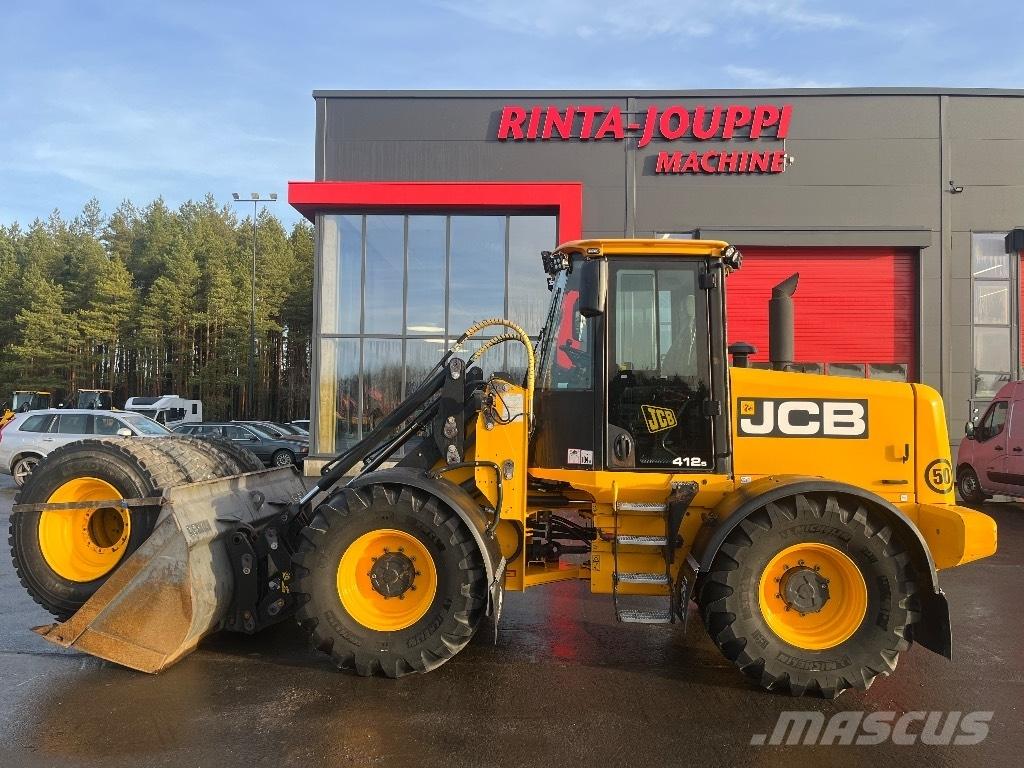 JCB 412 S /  MYYTY,SOLD Naudoti ratiniai krautuvai