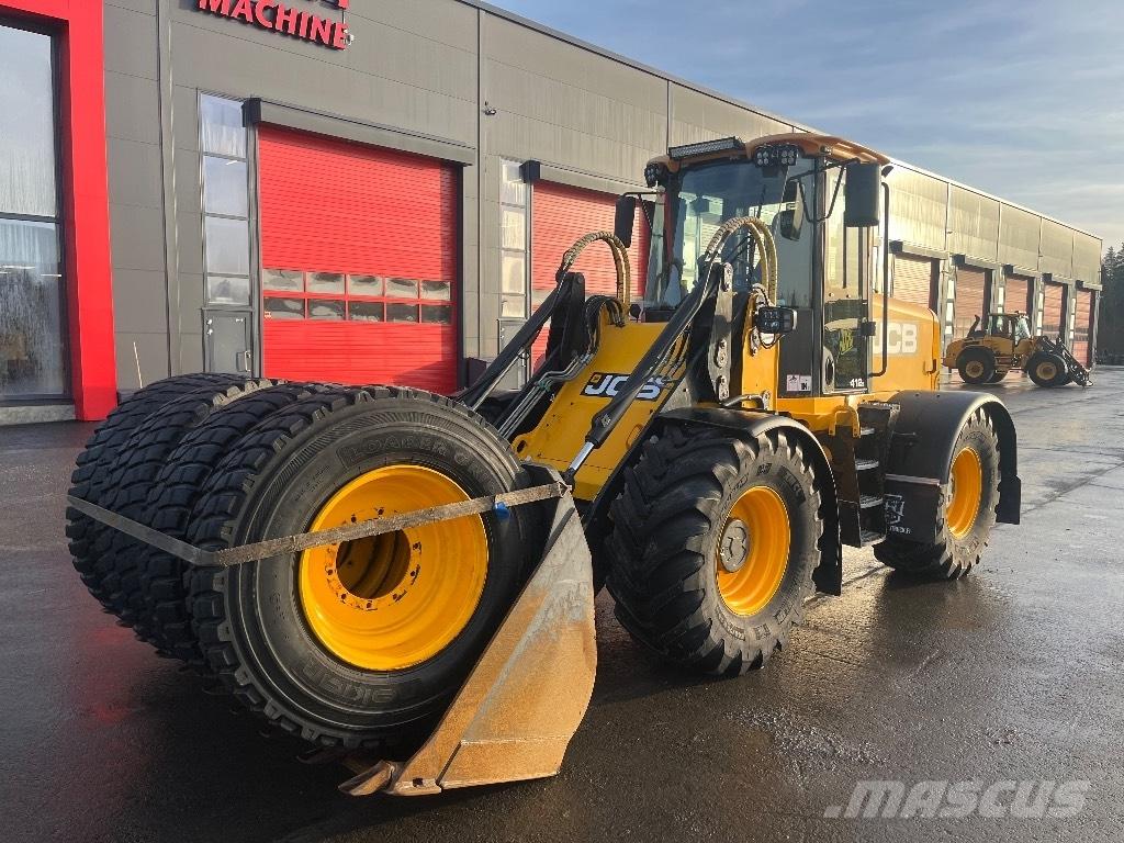 JCB 412 S /  MYYTY,SOLD Naudoti ratiniai krautuvai