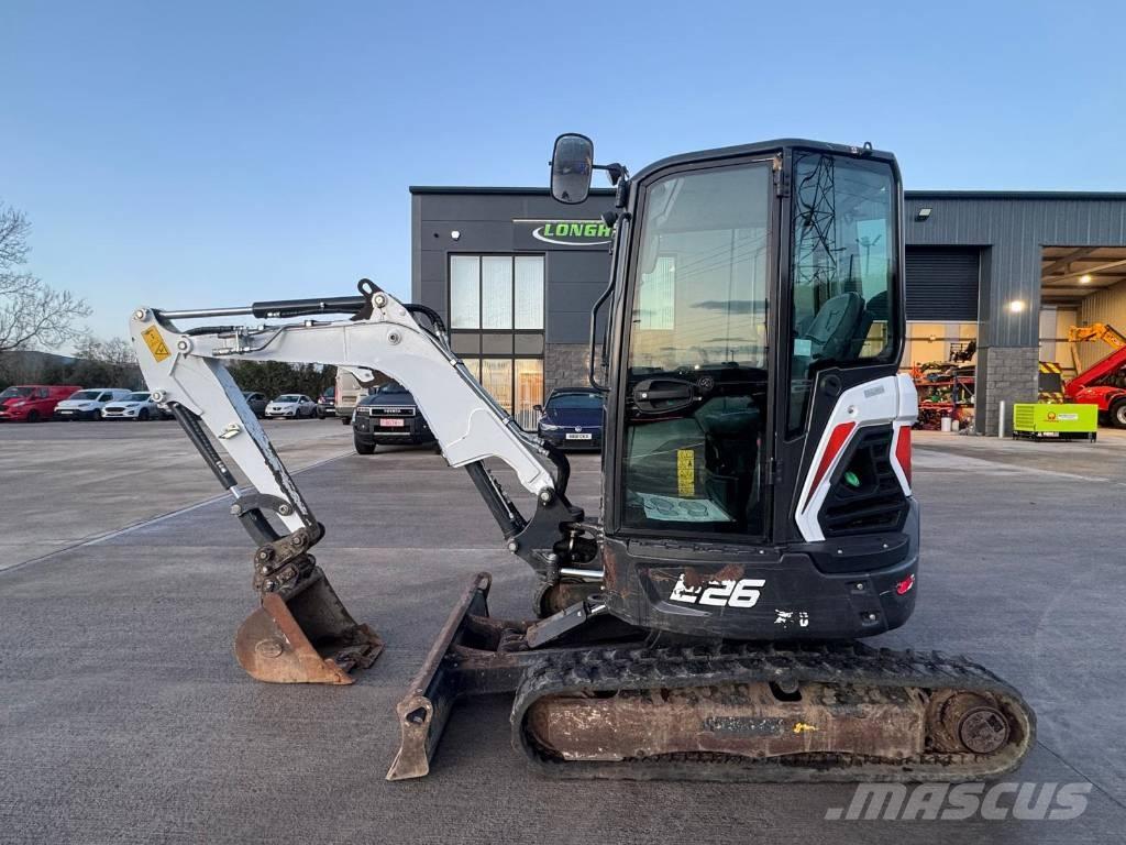 Bobcat E 26 Mini ekskavatoriai < 7 t