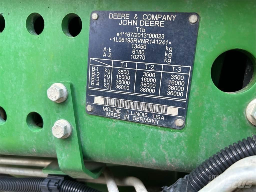 John Deere 6195R Traktoriai