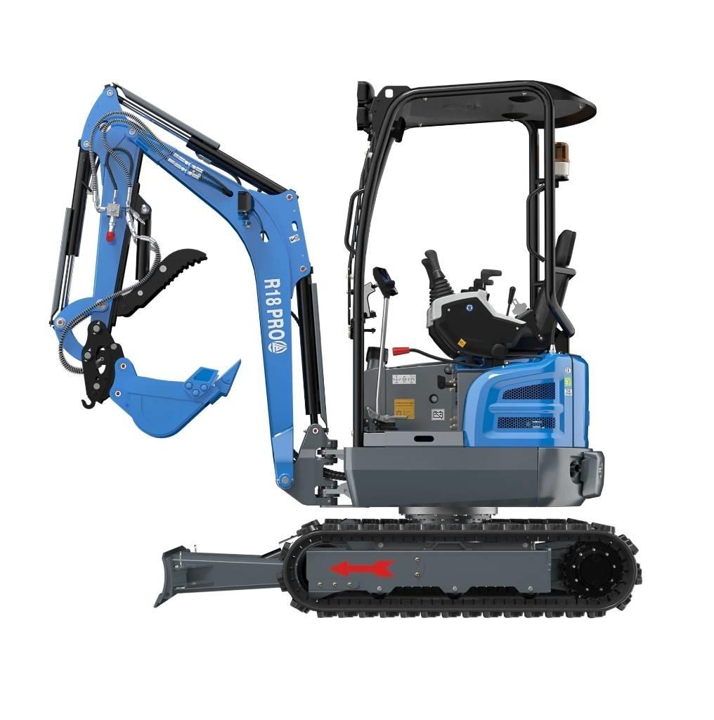 Rippa R18 PRO Mini ekskavatoriai < 7 t