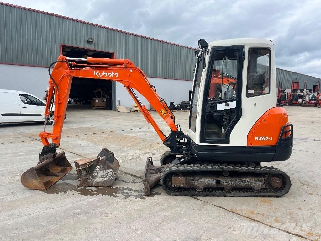 Kubota KX 61-3 Mini ekskavatoriai < 7 t