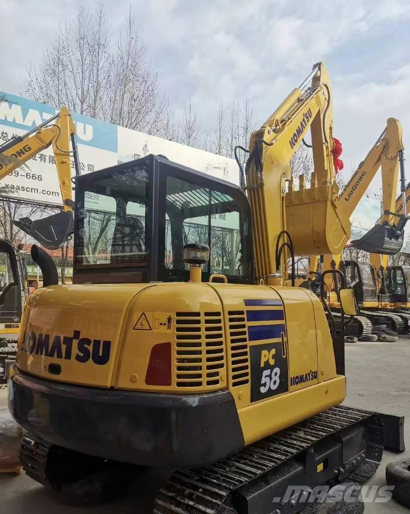 Komatsu PC 58 Mini ekskavatoriai < 7 t
