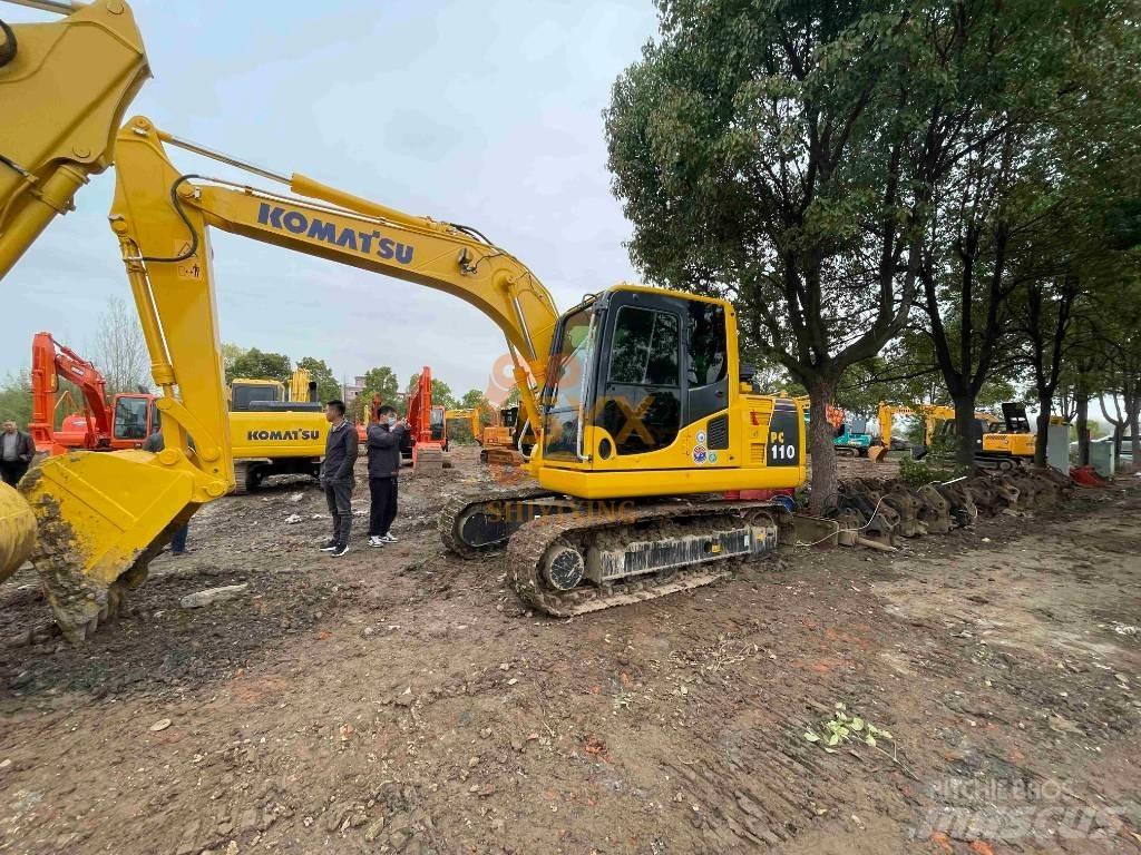 Komatsu PC 110 -8 Vidutinės galios ekskavatoriai 7-12 t