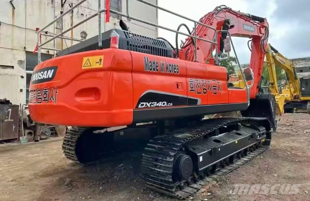 Doosan DX 340 Vikšriniai ekskavatoriai