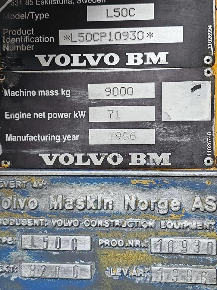 Volvo L 50 C Naudoti ratiniai krautuvai